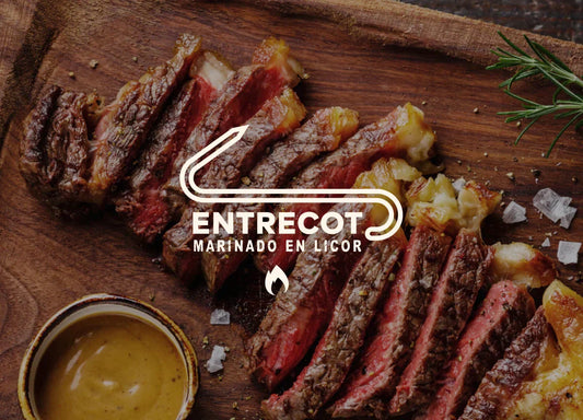 Receta Entrecot Marinado en Licor