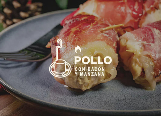 Receta de Pollo con Bacon y Manzana